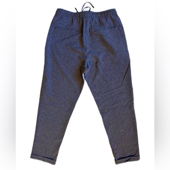 Zara Men’s Gray Elastic Waist Trousers with drawstring, size M. - Picture 4 of 4